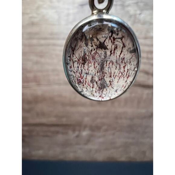 NEW Lepidocrocite super 7 sterling silver pendant 3.97 grams - Picture 6 of 10